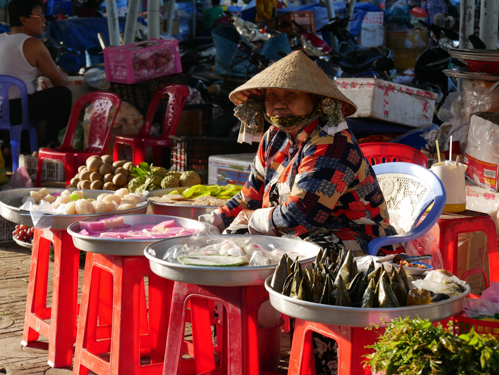 Ha Tien's local market is one of the best you'll find in Vietnam. 