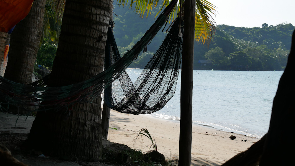 Hai Tac - otherwise known as Pirate Island, has a small but beautiful beach with hammocks and small eatery. 